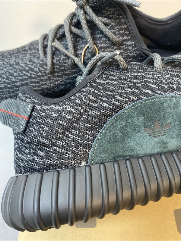 Size US 12 - Authentic Adidas Yeezy Boost 350 V1 Pirate Black (2023) gallery