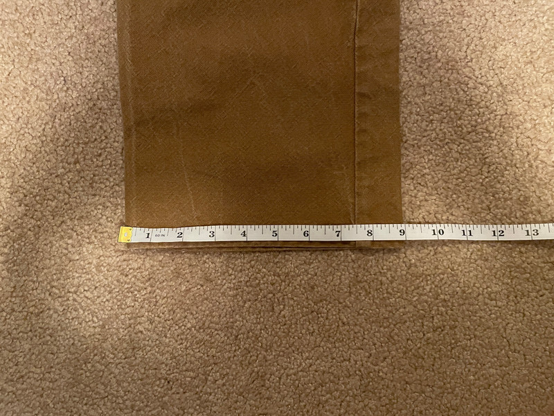 DICKIES CARPENTER PANTS MENS BROWN CANVAS WORK PANT 33x30 gallery