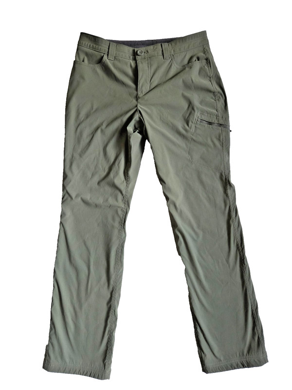 Eddie Bauer Polar Fleece Lined Pants- Size 8-Green-Camping/Outdoors/Hiking