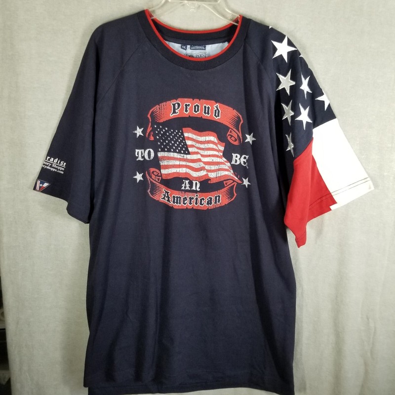 Rock Point Freedom 2XL T-Shirt America Patriot 4th Of July Independence Stars gallery