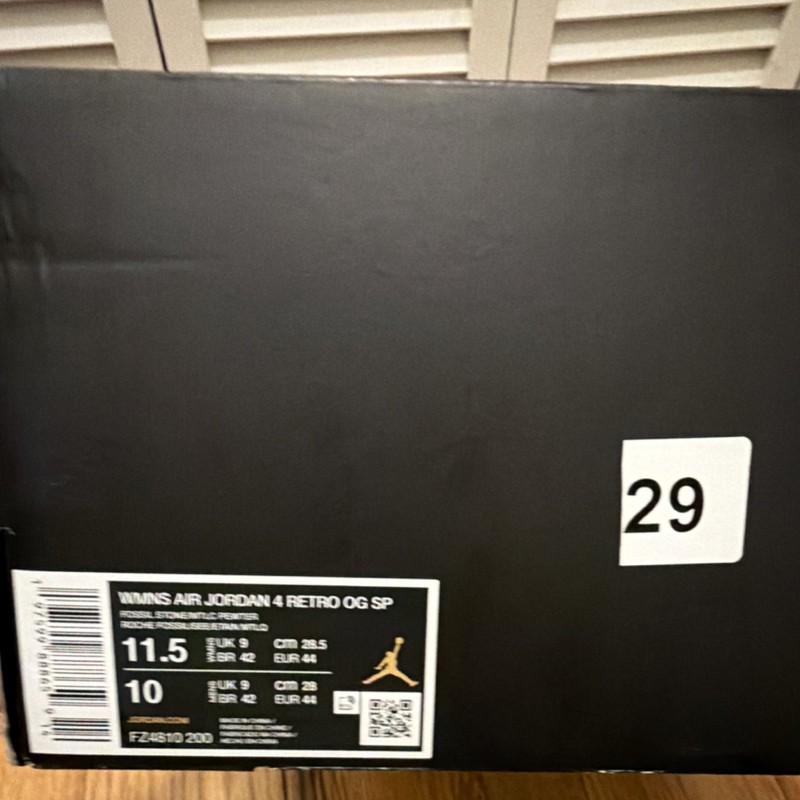 Jordan A Ma Maniére Air Jordan 4 Retro While You Were Sleeping Beige Nubuck FZ4…
