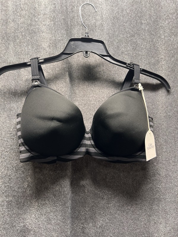 CAKE MATERNITY NURSING Bra Woman’s size 36I-USA Multi Part Cup Black