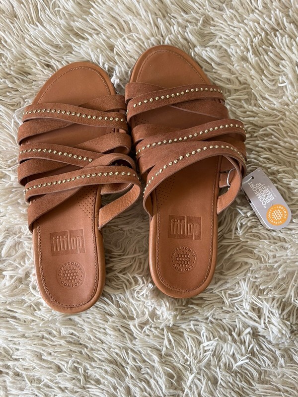 Fitflop Studded Sandals Size 6