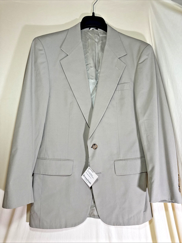Vintage The Common Market Beige Sport Coat Suit Jacket 38R NWT