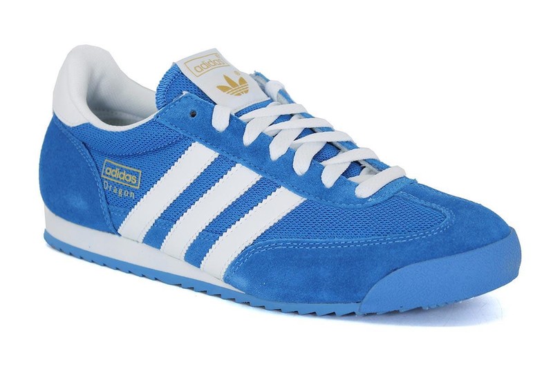 adidas Originals Dragon Trainers - Bluebird/White - G50922 - Size UK 7-12 gallery