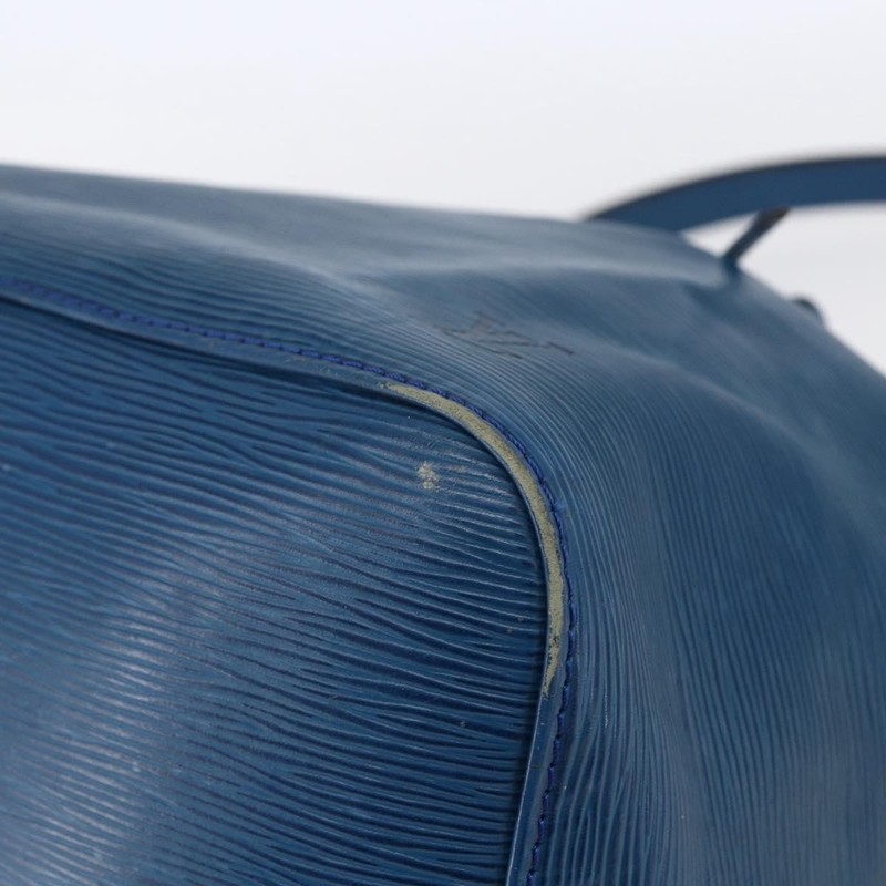 LOUIS VUITTON Epi Petit Noe Shoulder Bag Blue M44105 LV Auth 146215 gallery
