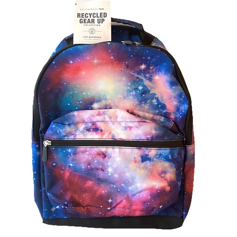 Pottery Barn Teen NWT Celestial Backpack XL Multicolor Sustainable School