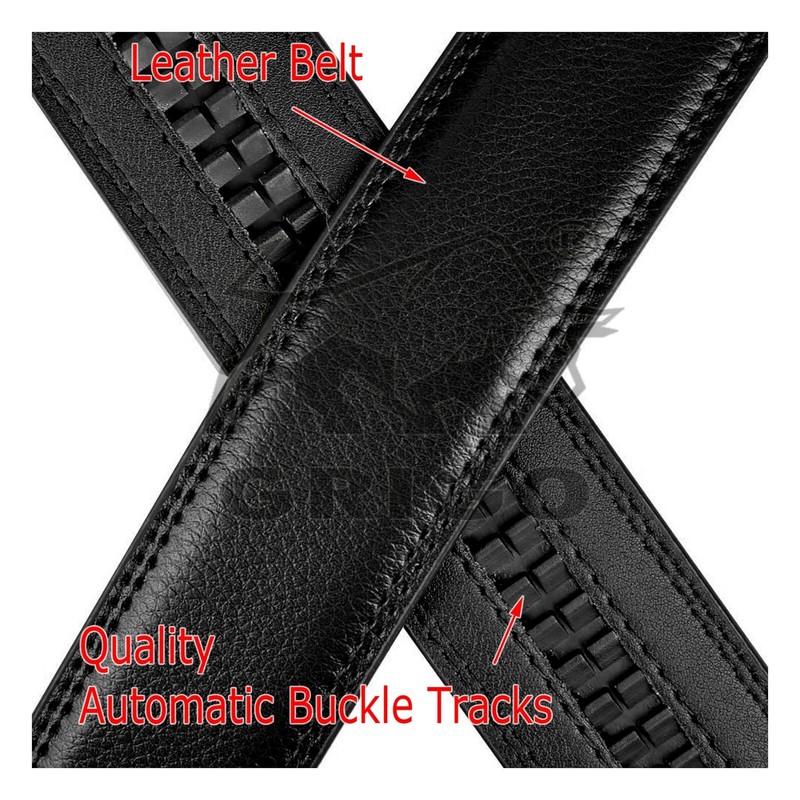 Real Leather Belt Mens Belt Classy Dress Belt For Work Belts for Suits Work Belt gallery