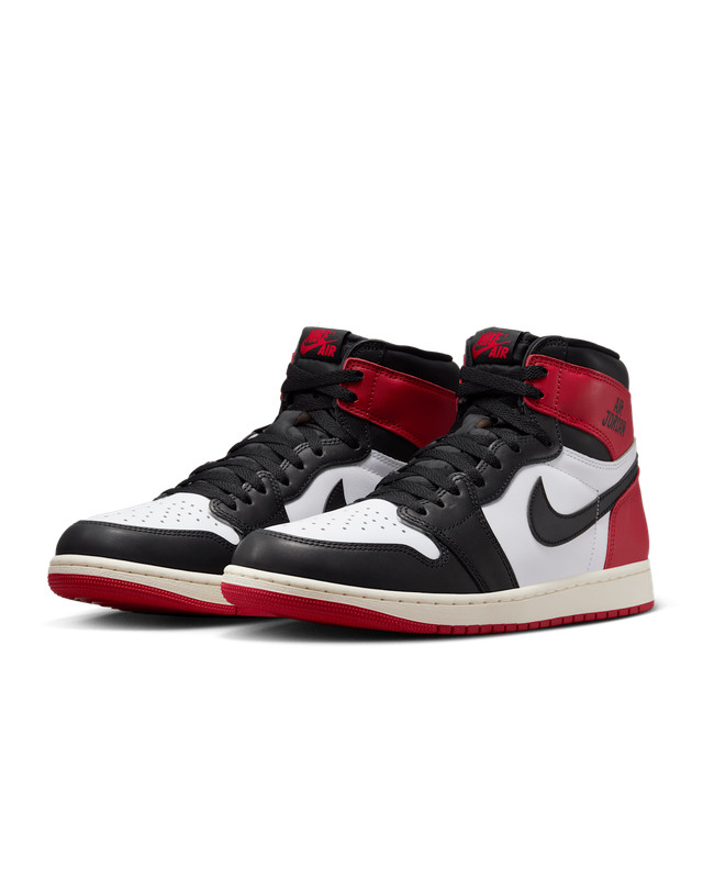 Nike Air Jordan 1 Retro High OG White Black VArsity Red DZ5485-106 Mens Size NEW gallery