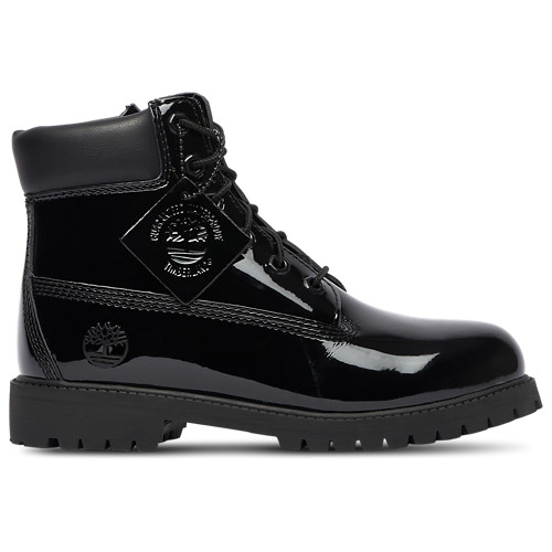 Timberland Premium 6″ Waterproof Patent Leather Boots Big kids fit womens size