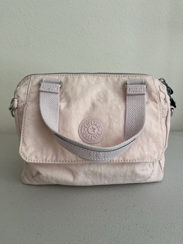 Kipling Zeva Handbag Satchel Crossbody Pink gallery