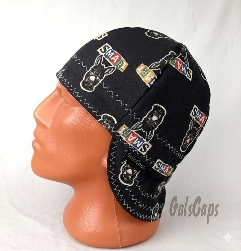 Smart Аss Welding Caps Bikers Hat Reversible Welding Caps Made in Usa