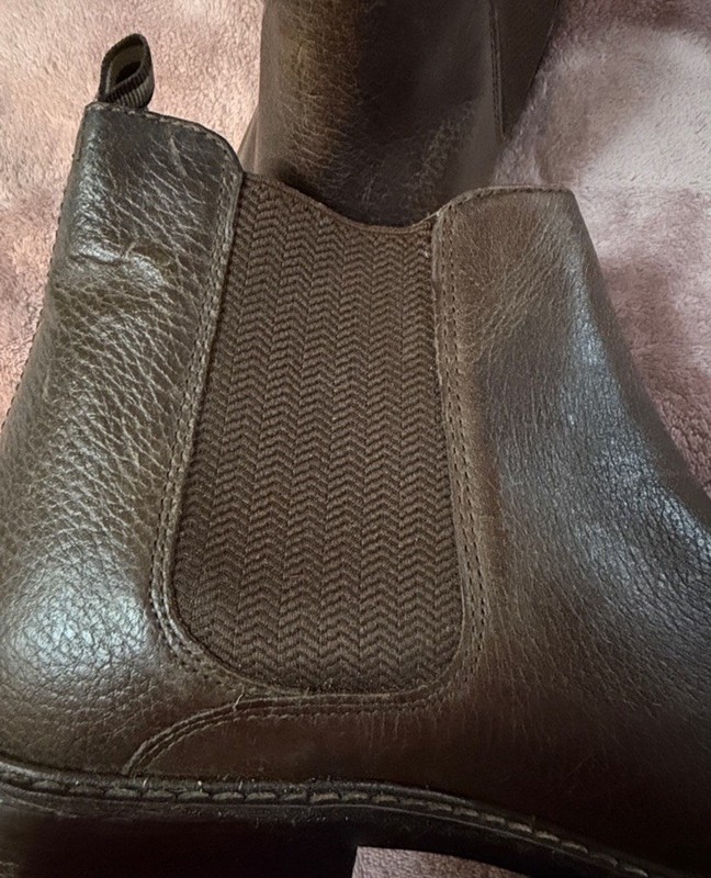 Crown Vintage Glory 2 Mens 11 Brown Leather Chelsea Boots gallery