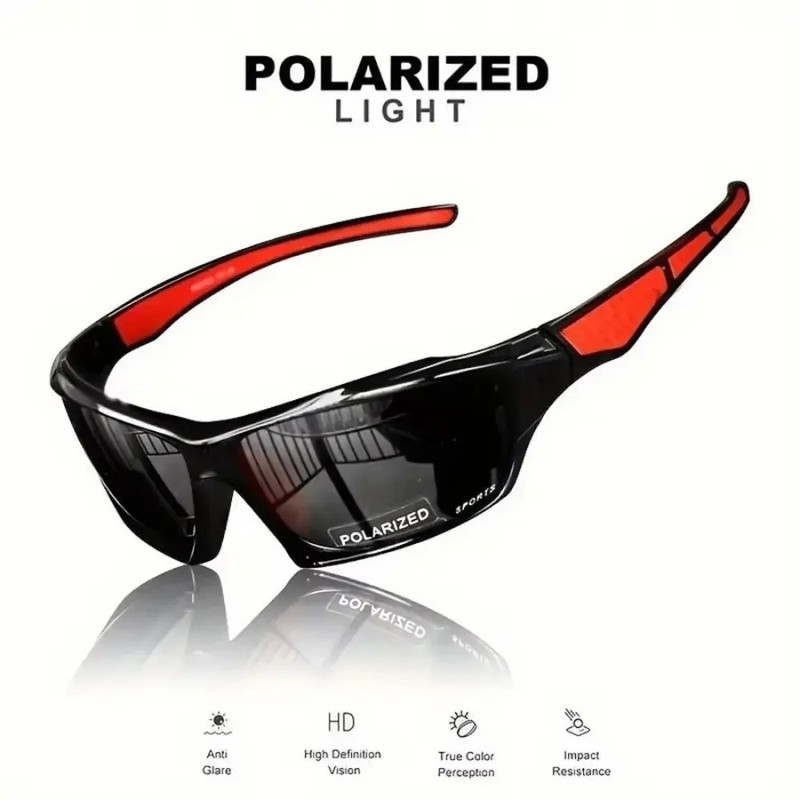 New 2025 Polarized Vertex Men AntiGlare Fishing Cycling Driving Sport Sunglasses gallery